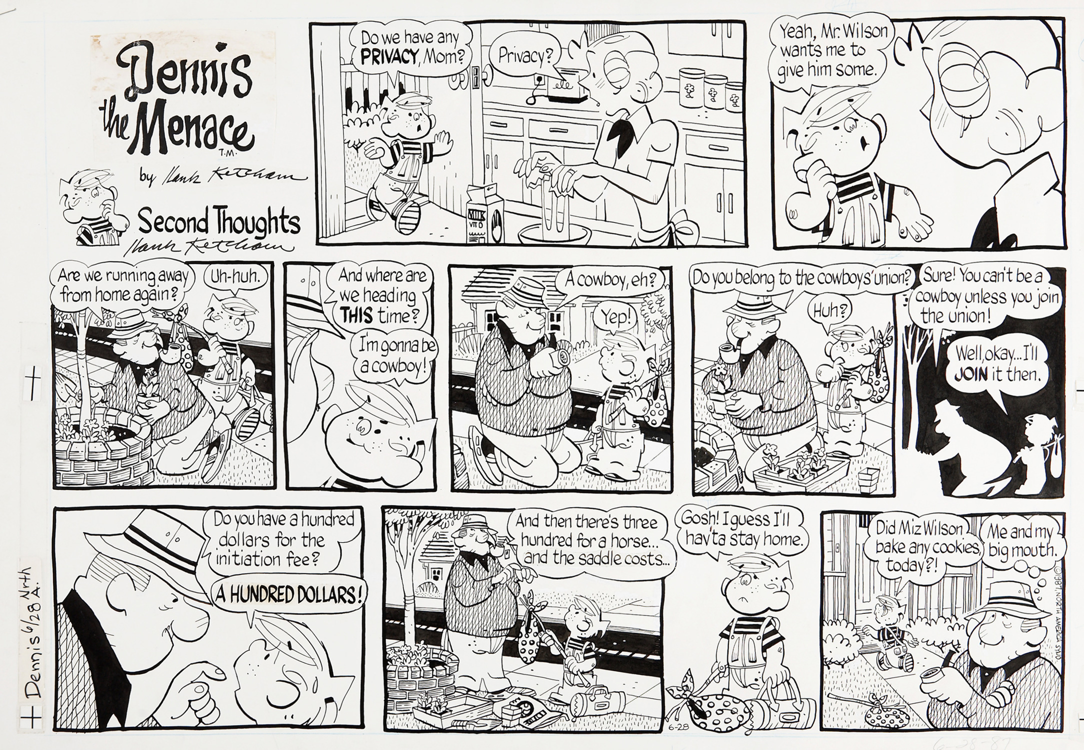 DennisTheMenace--HankKetcham-Cowboy