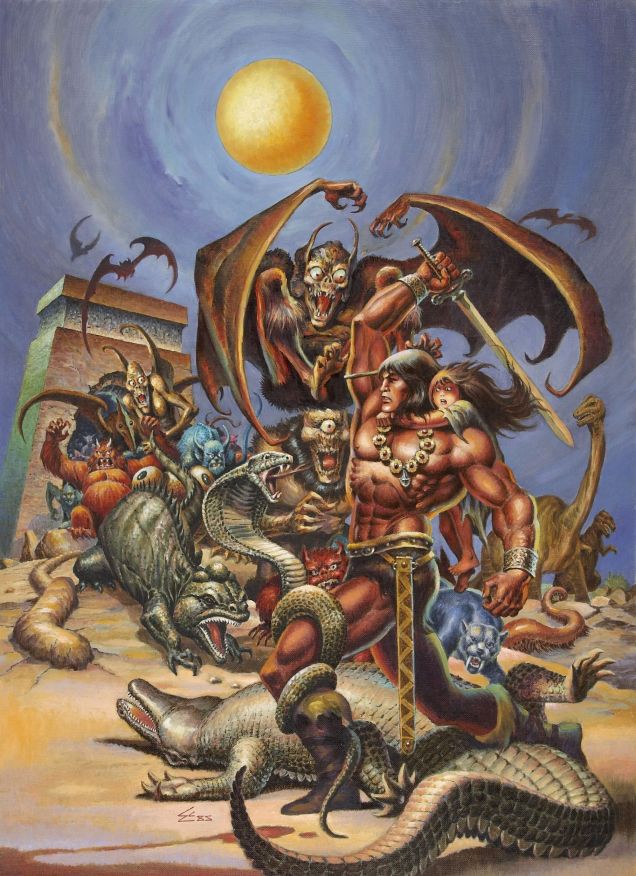 The Savage Sword of Conan #123