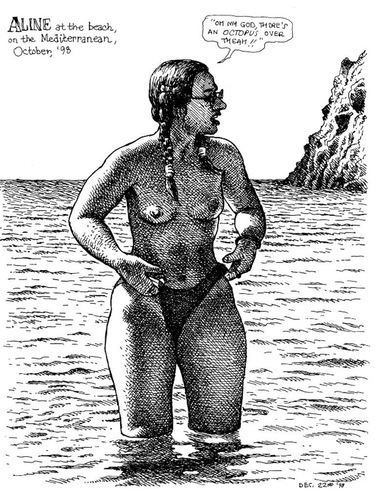 beach-RobertCrumb-Aline