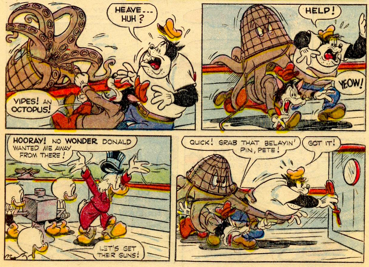 Donald Duck Beach Party #1