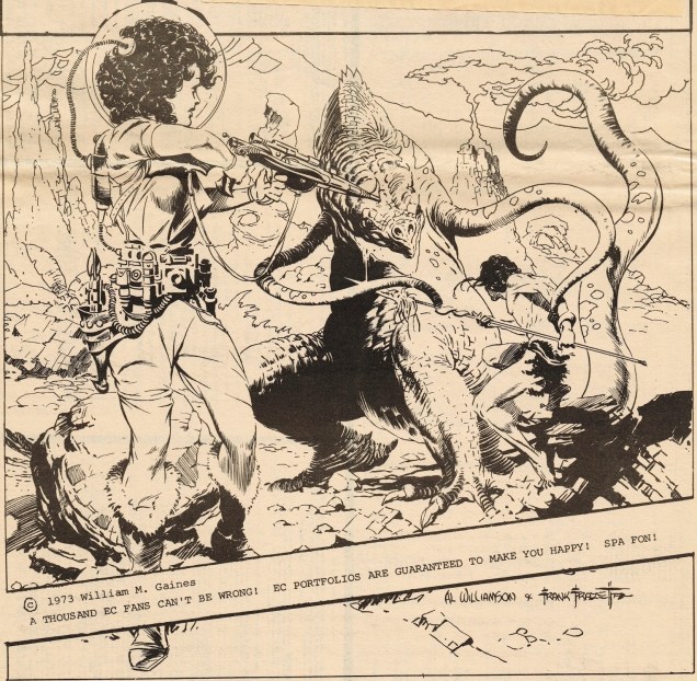 Weird Fantasy #21-detail