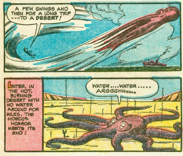 WhizComics#155-BattlesTheLegendHorror-Water