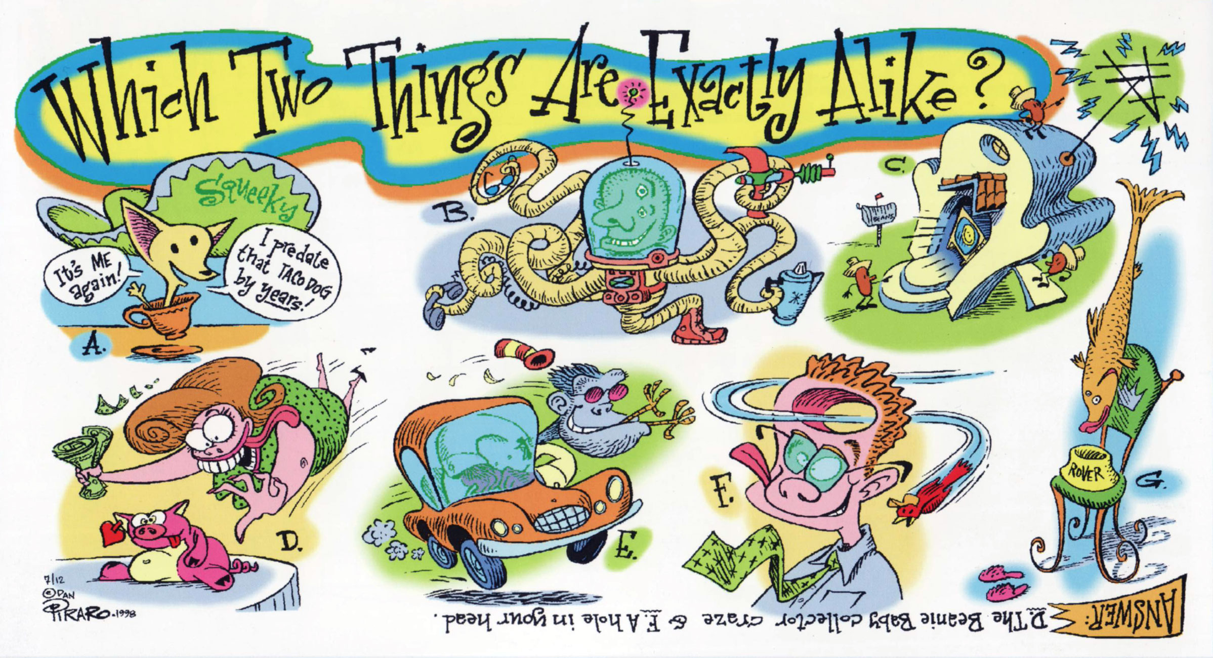 BizarroTwoThingsAlikeA