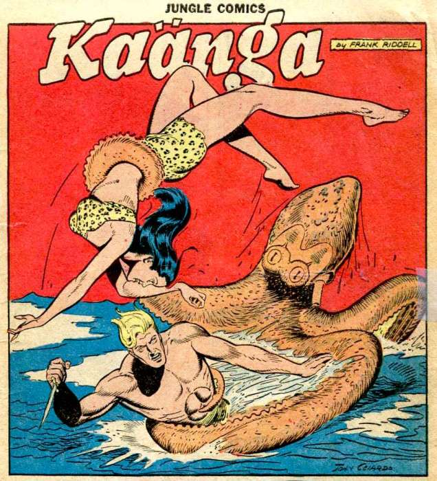 Jungle Comics #105-JohnCelardo