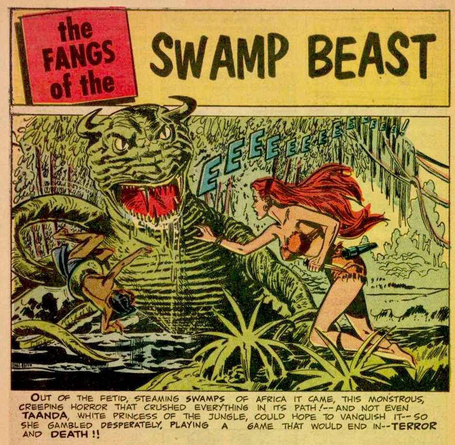 White Princess of the Jungle #4-swampbeast