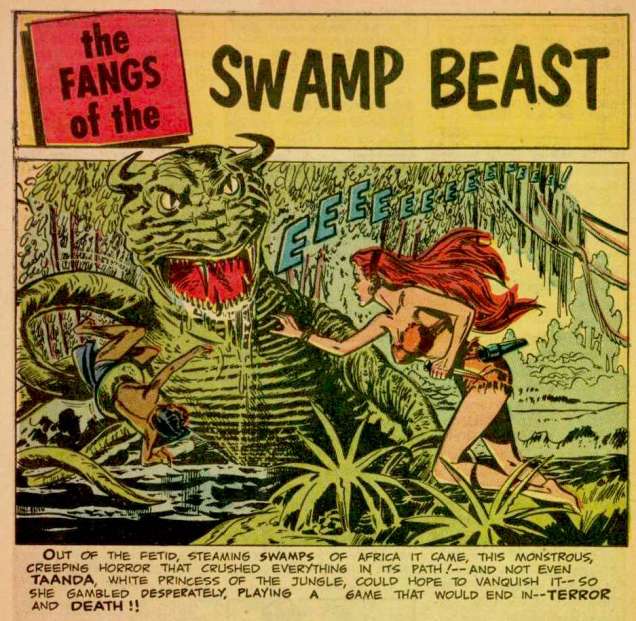 White Princess of the Jungle #4-swampbeast