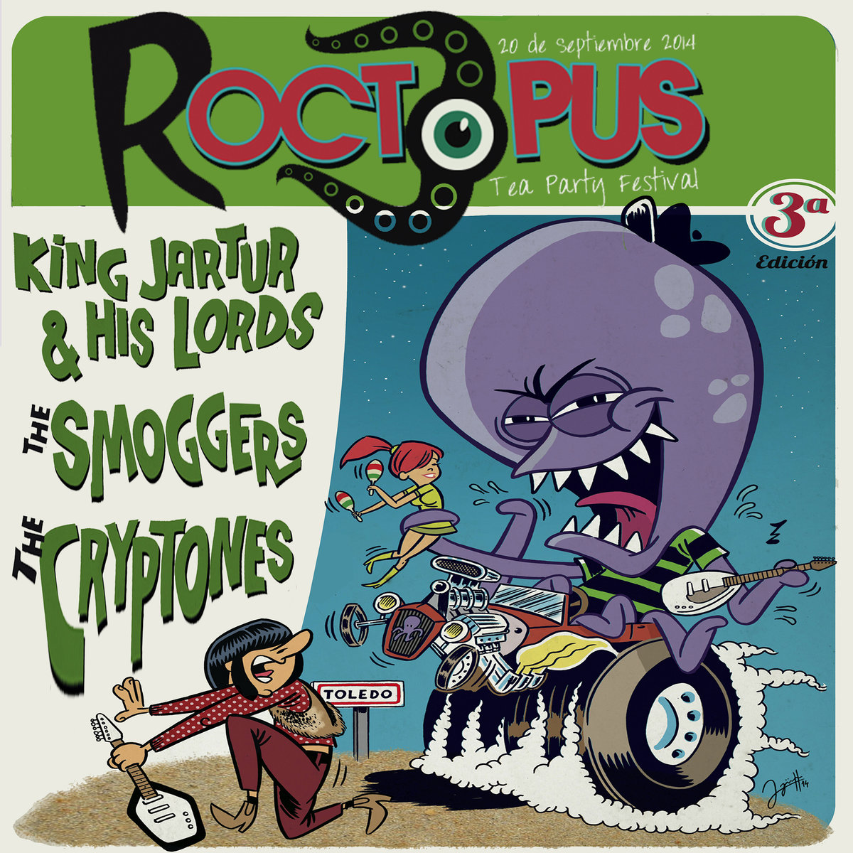 Roctopus Tea Party Vol . 3 by RoctopusT.P.Records