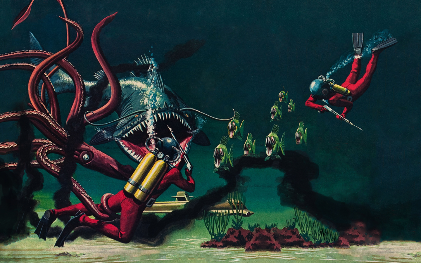 Voyage to the Bottom of the Sea 5 1440X900 Wallpaper