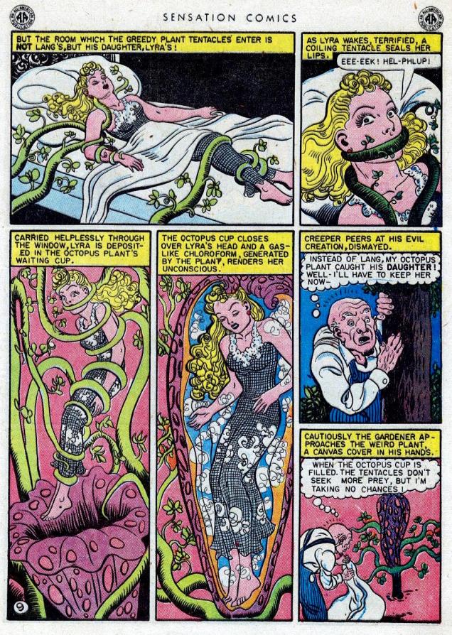 SenationComics41-The Adventure of the Octopus Plant!