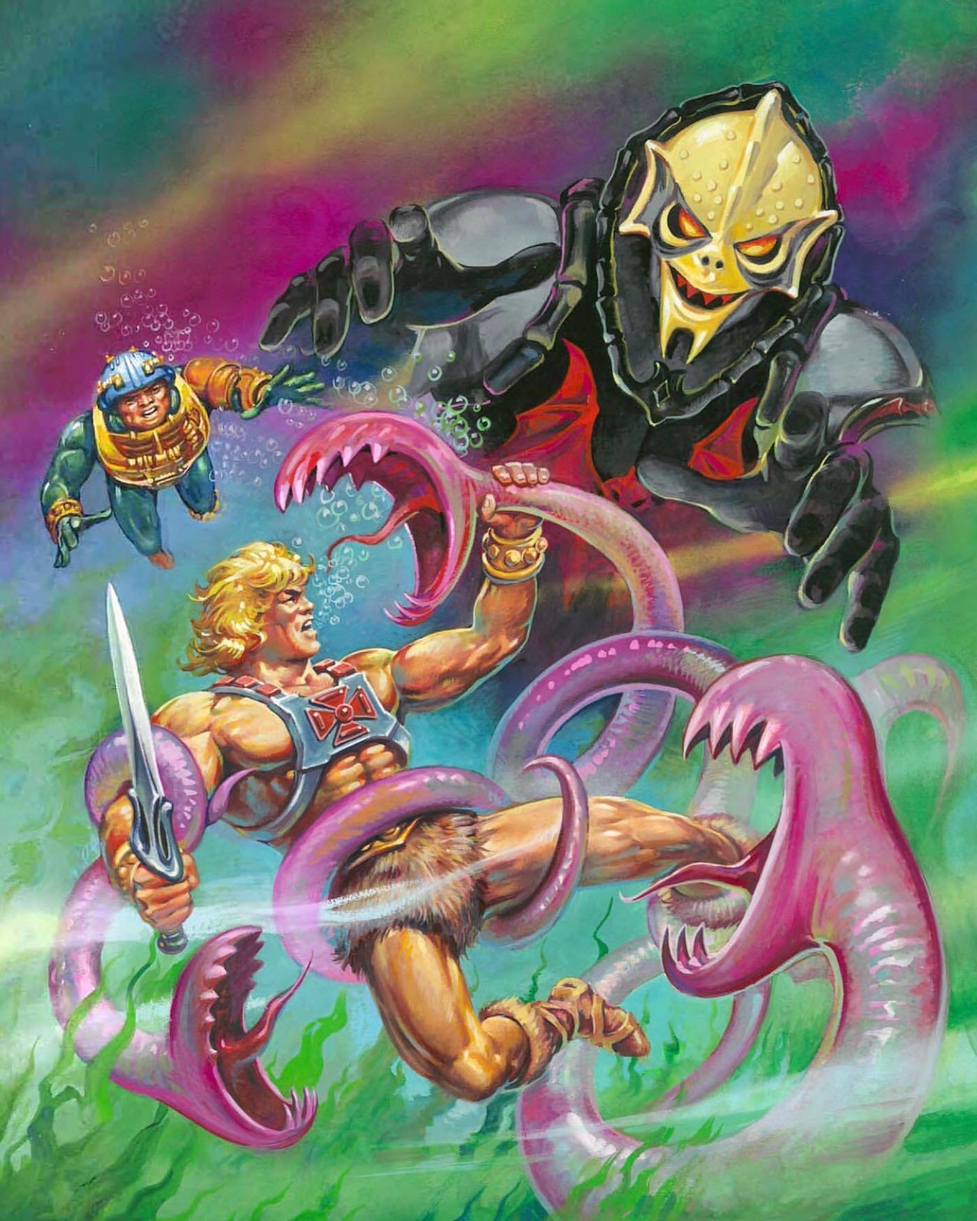 paintedEstebanMaroto-german Ehapa MOTU comic (