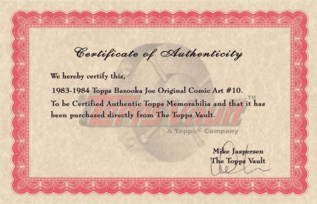 ToppsCertificateA
