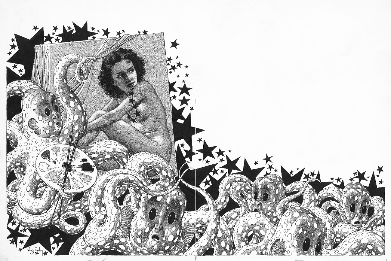 VirgilFinlay-octopus-tentacles