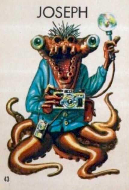 ToppsUglyStickersJoseph