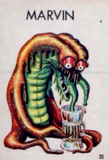 ToppsUglyStickersMarvin