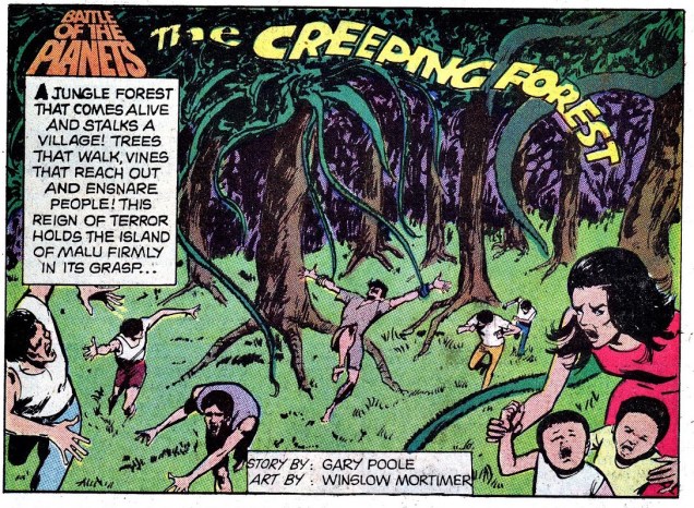 BattleofthePlanets-GoldKey-TheCreepingForest