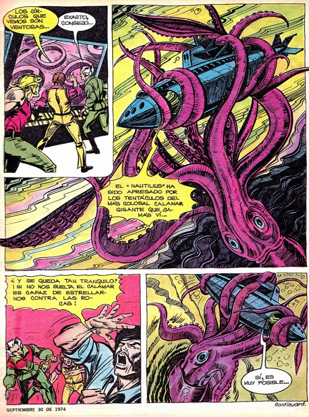 20.000 leguas de viaje submarino, de Oesterheld y Regalado