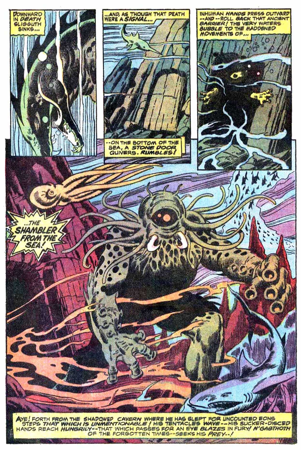 MarvelPremiere6-The ShamblerFromTheSea