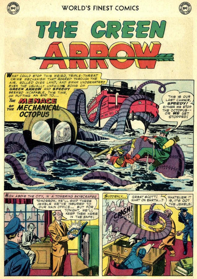 World'sFinestComics97-JackKirby-TheMenaceoftheMechanicalOctopus