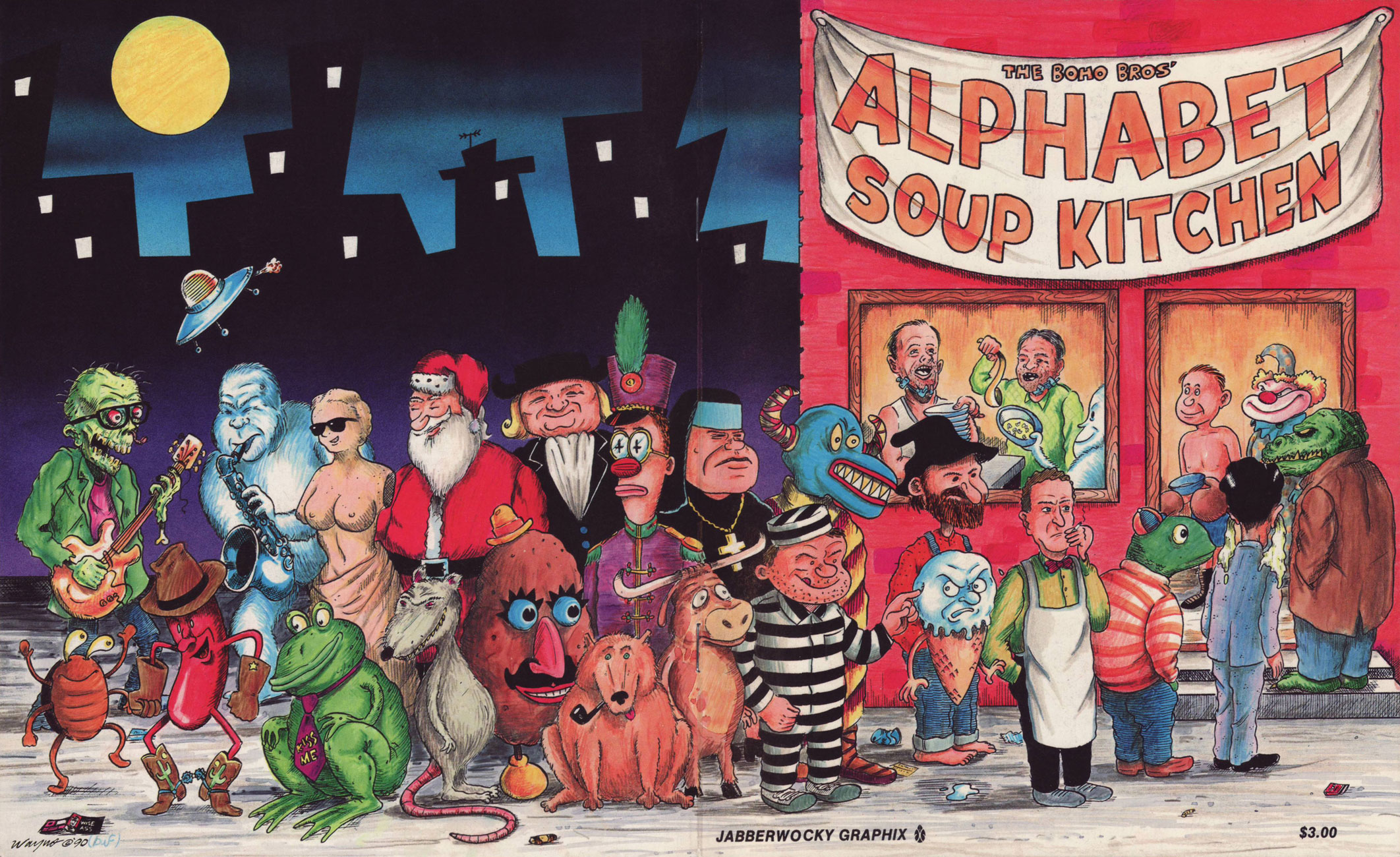 Alphablet Kitchen Welcome, One and All, to the Alphabet Soup Kitchen! – Who's Out There?
