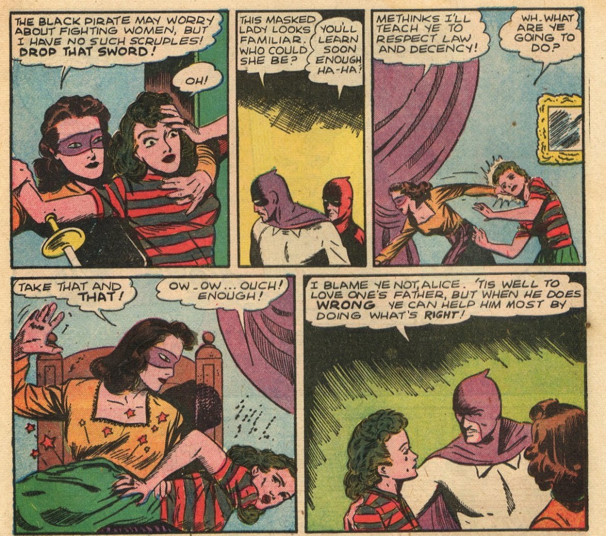 Ruth Roche Comics Let’s All Go Down to the Catfights — Again! – Who's Out There?